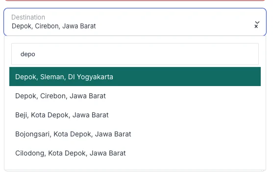 jagoongkir-shipping-field-search